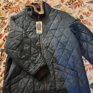 Women''s Quilted Jacket - Green